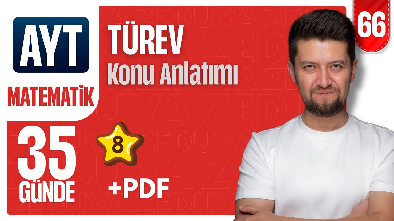 AYT MATEMATİK | Türev 8 Konu Anlatımı | 66. Video