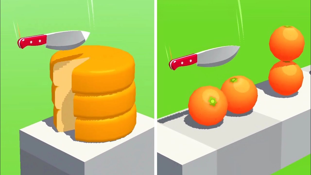 Slice It All Game! Very Satisfying and Relaxing ASMR Slicing Video NEW UPDATE