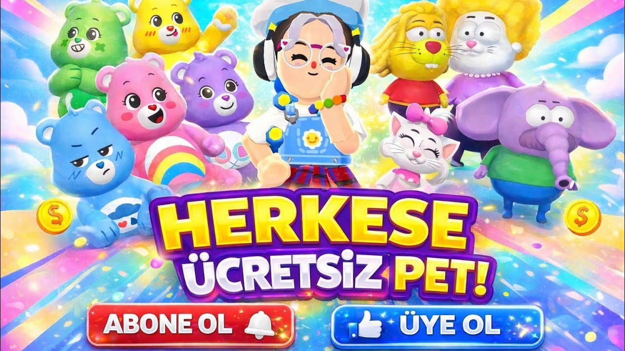HERKESE ÜCRETSİZ PET!!(ABONE OL LİKE AT)🤍