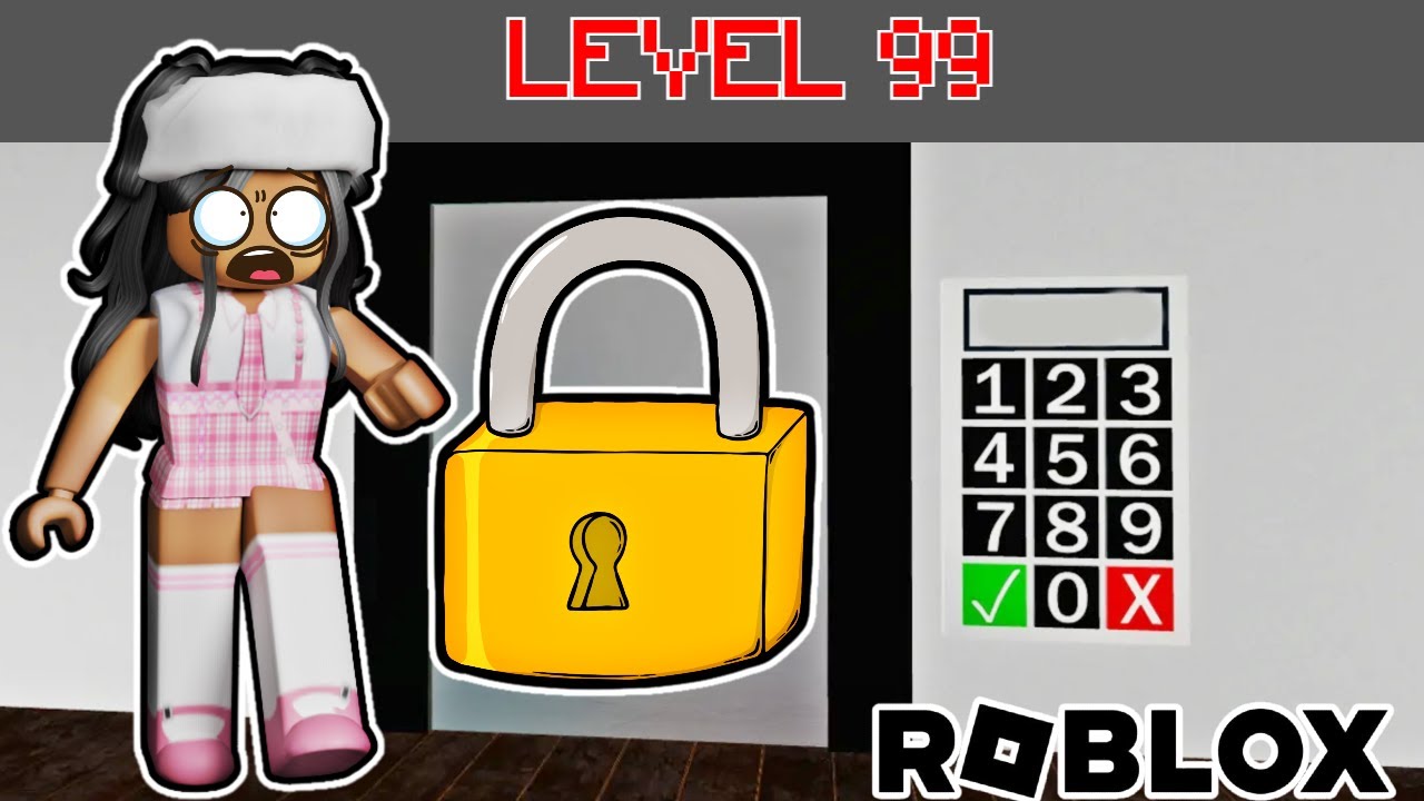 99 уровней. Я пытался СБЕЖАТЬ!! Roblox