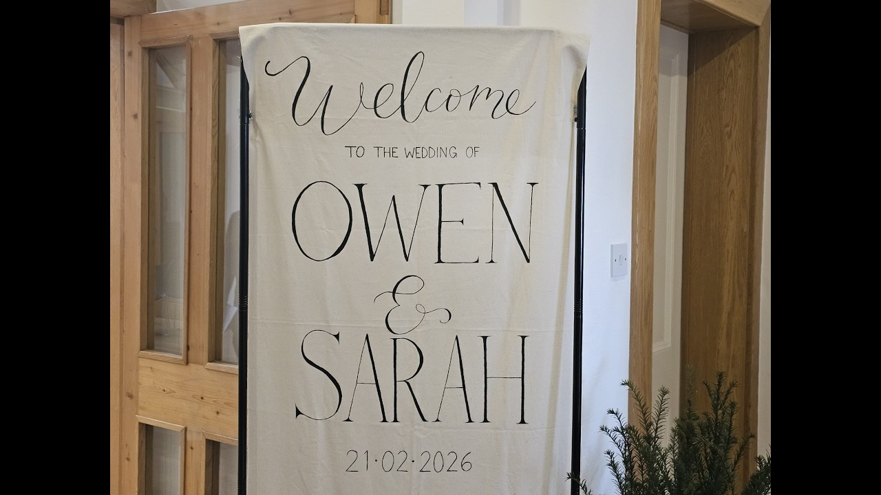 Wedding of Owen & Sarah
