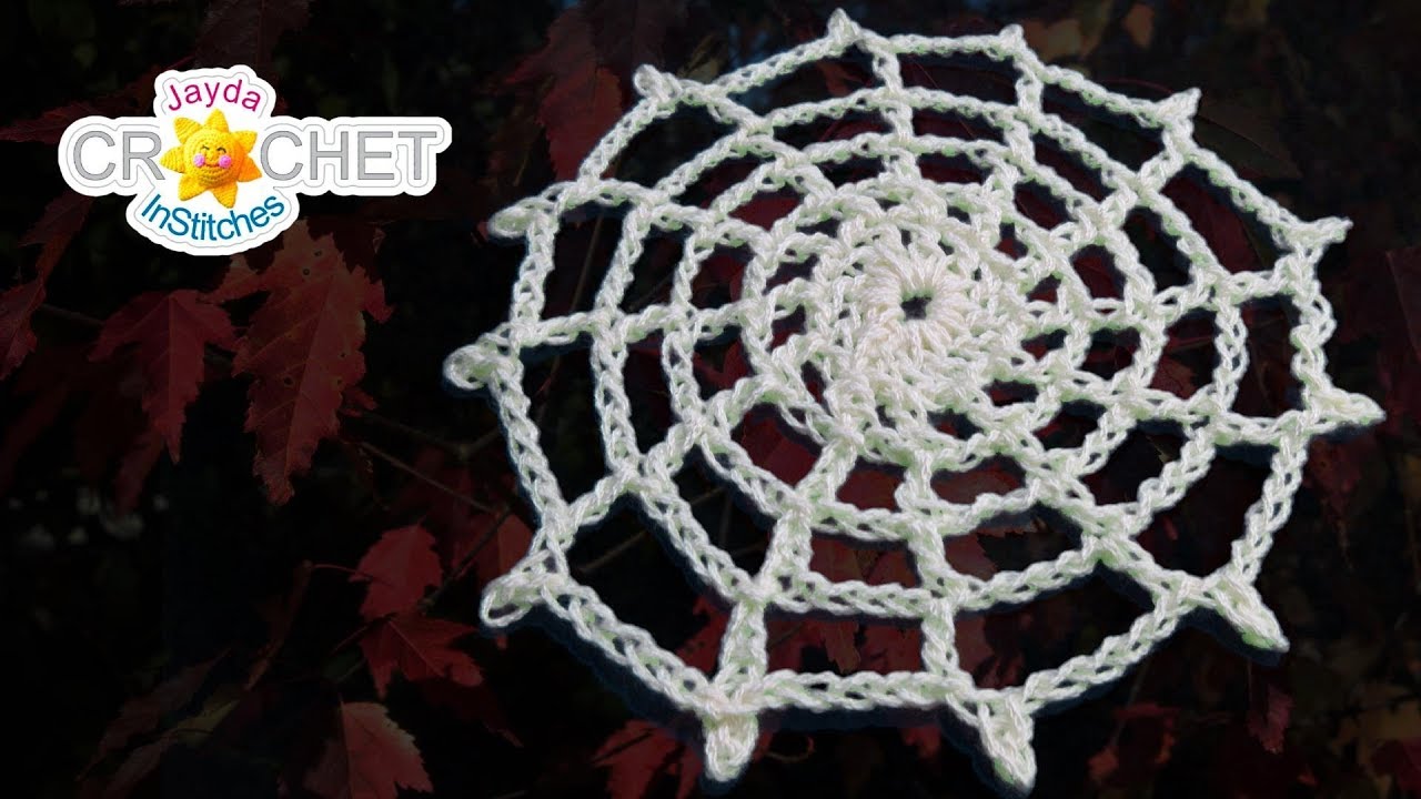 Spider Web Doily Crochet Pattern & Tutorial