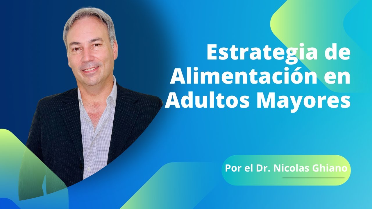 Estrategia de comida cuando un adulto mayor no quiere comer