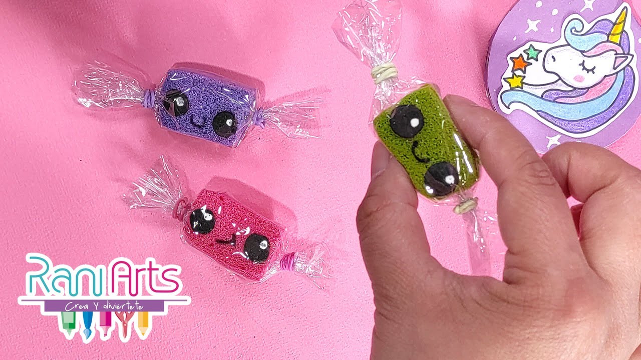 Desestr&eacute;sate con esto FIDGET TOYS CASEROS - SQUISHY DE DULCE - DIY F&aacute;cil #shorts
