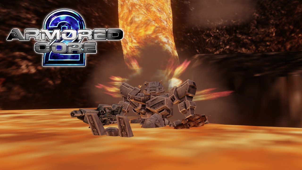 Armored Core 2 -  Destroy Research Laboratory (Unused Mission)