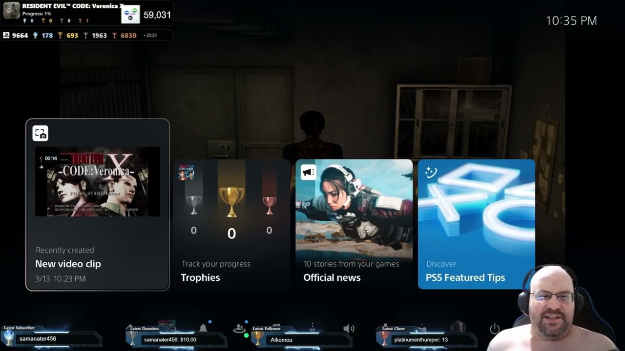 Platinum 179: Resident Evil Code: Veronica X Platinum Trophy Run – Edited  Gameplay(Video 1)