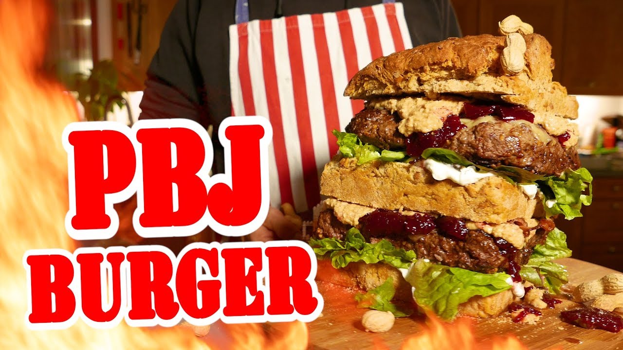 Peanut Butter Jelly Burger - BBQ Grill Rezept Video - Die Grillshow 293