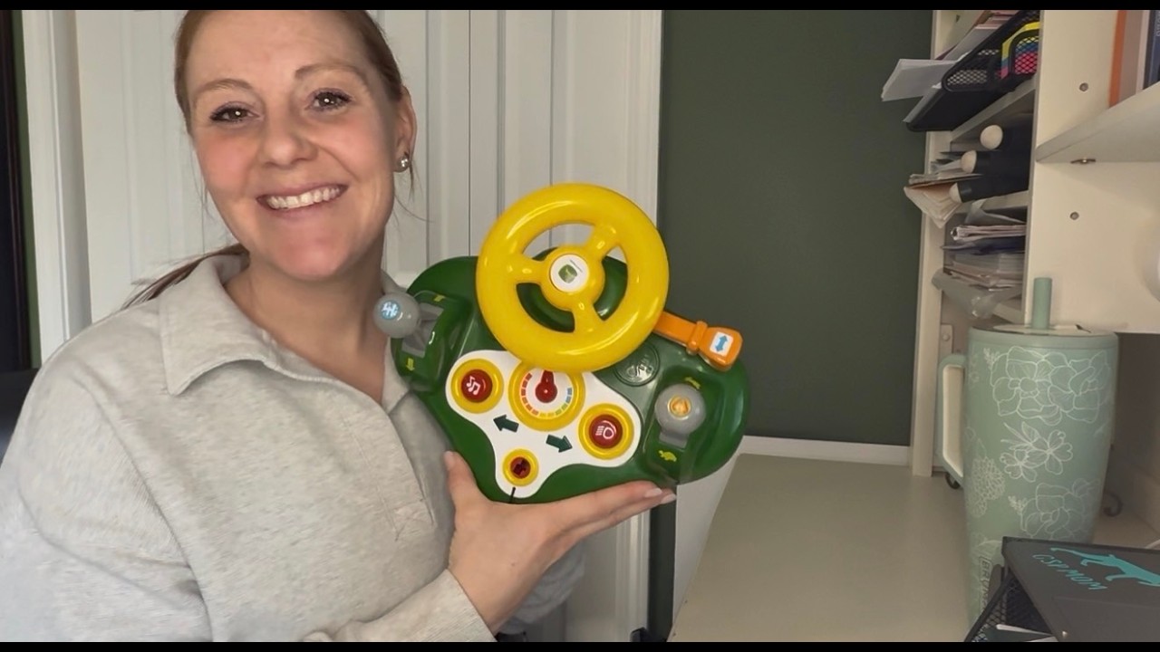 Super fun driving dashboard toy for kids!