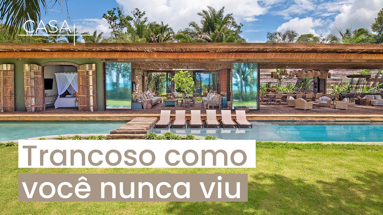Tour pela CASA mais SURPREENDENTE de Trancoso