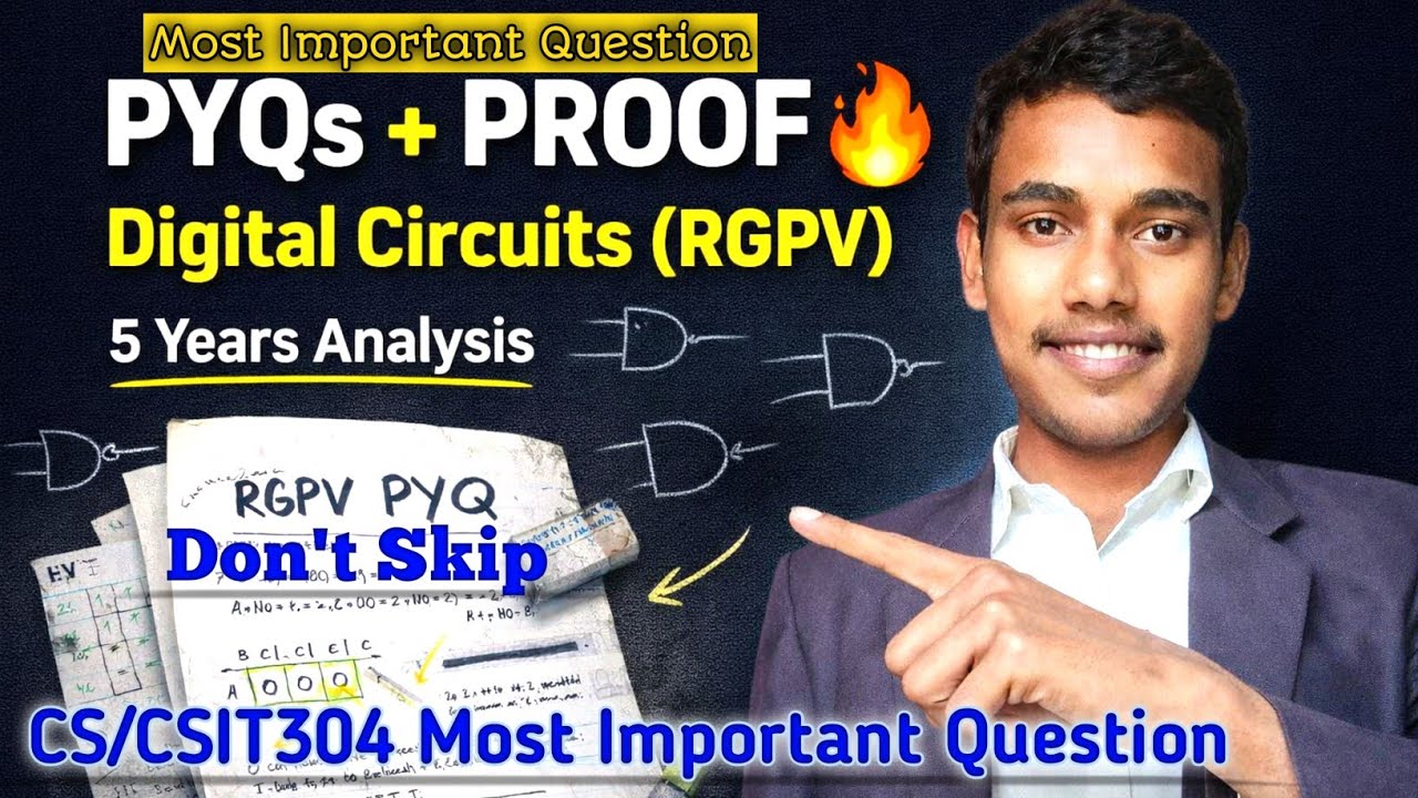 I Analyzed 5 Years Paper Here's What You Only Need| Rgpv 3rd Sem CS/CSIT304 | #importantquestions 