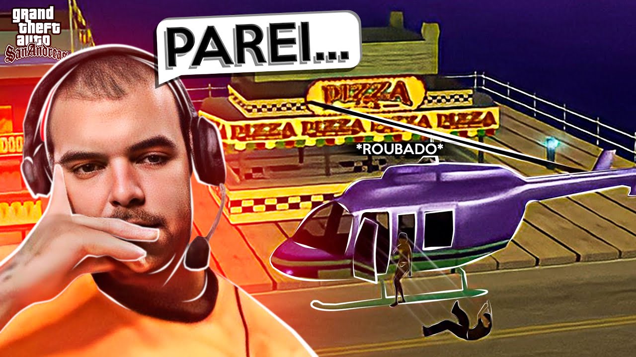 perdeu o helicóptero pra um NPC no ar e ainda ficou preso por 5 horas na missão KJKKKKK (Renan Play)