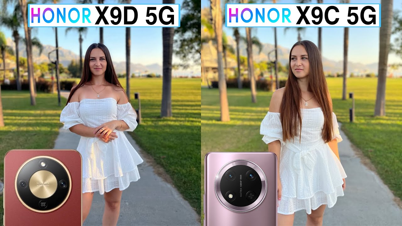 Сравнение тестов камер Honor X9D 5G и Honor X9C 5G
