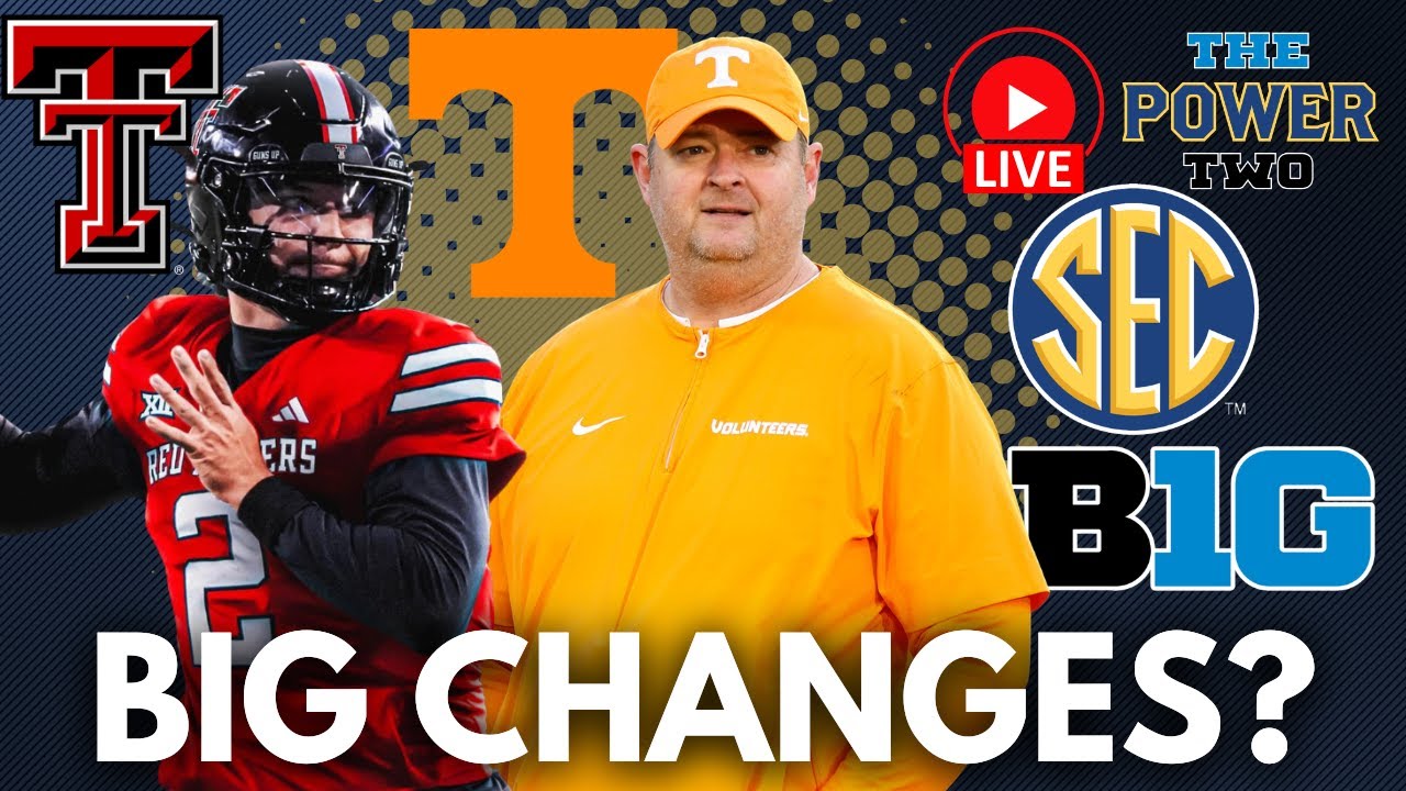Big Time Updates for CFB's Elite Programs? | Texas Tech | Tennessee | Hot Seats