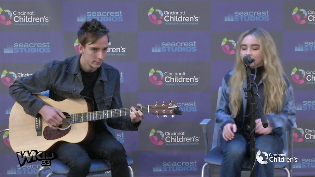 Sabrina Carpenter Performs Her Newest Song 