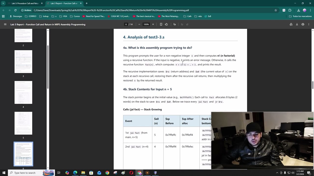 QtSpim Lab3