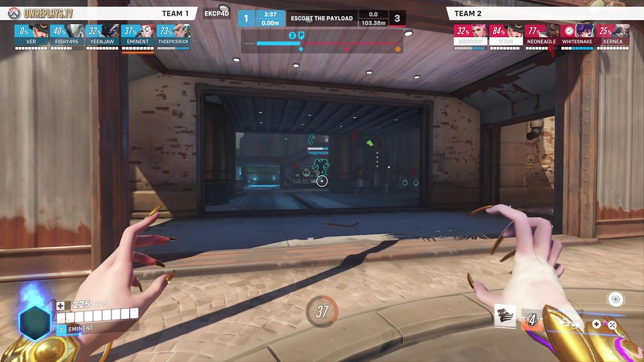 Eminent Plat 4 by EMINENT — Overwatch 2 Replay EKCP4D