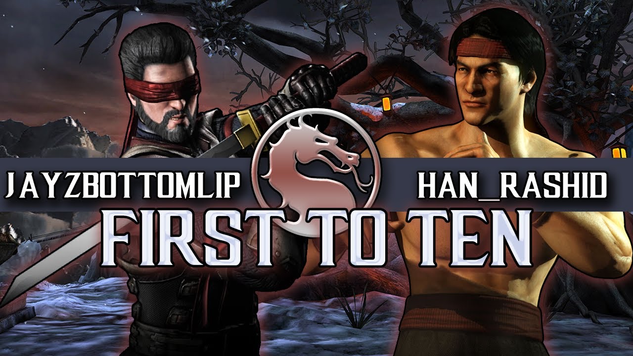 Mortal Kombat X: Han Rashid vs JayZsbottomlip FT10 (WOW!)
