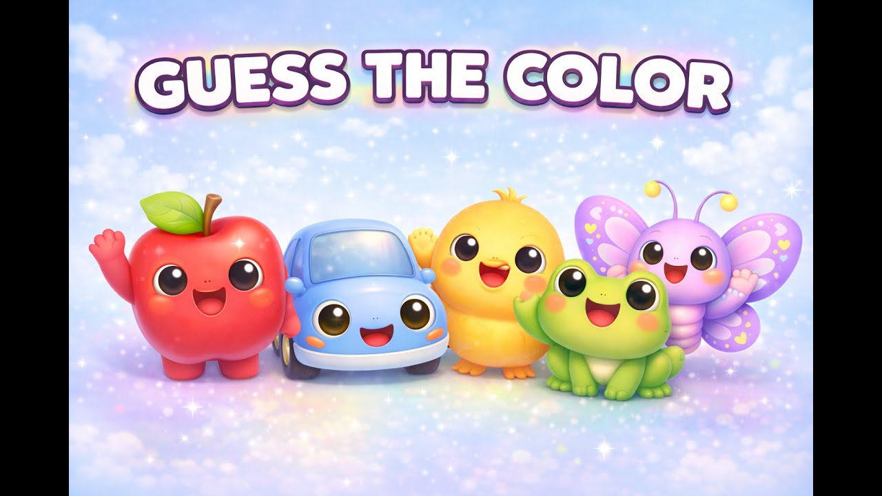 Guess the Color | Learn Colors for Kids & Toddlers