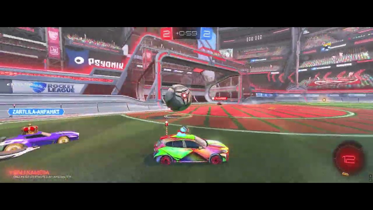 Wir spielen wieder rocket league