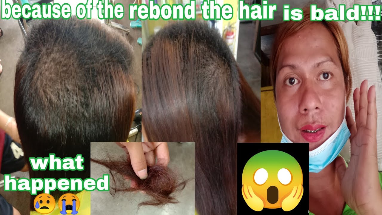 Nagparebond nag putol putol ang buhok sa tuktok trending video😥😱😱😱others are rebonding.