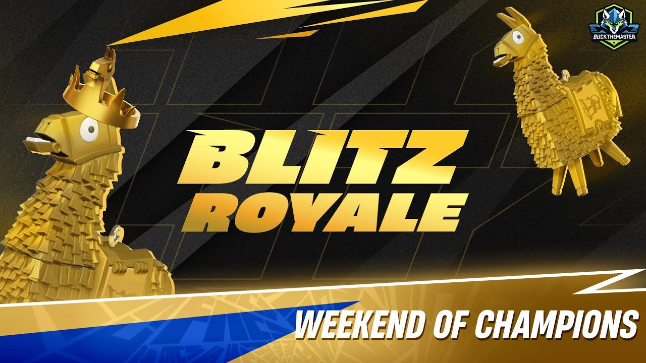 Fortnite Royale - Weekend of Champions: Golden Llamageddon