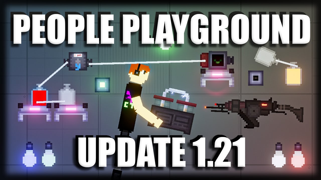 People Playground - UPDATE 1.21 - Prancha Flutuante, LANÇA ESPINHOS e Baterias!!