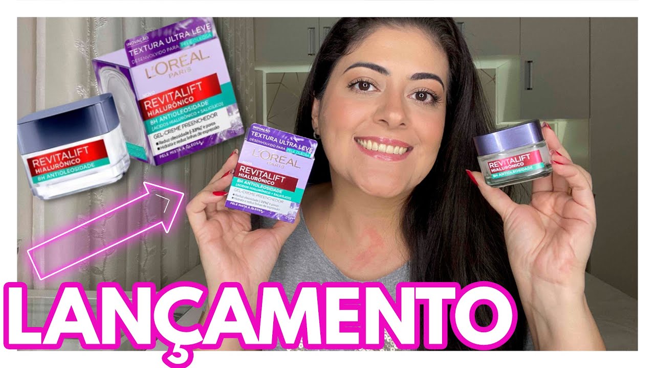 NOVIDADE Hidratante Revitalift Antioleosidade Loréal | Hidratante em Gel para Pele Oleosa e Mista