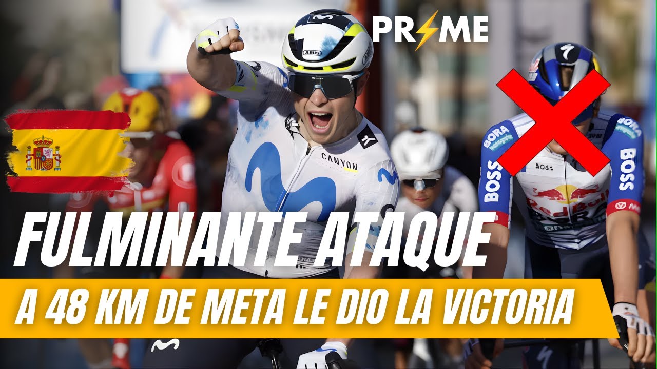 FULMINANTE ataque a 48 km del final|| highlights etapa 5 Volta a la Comunitat Valenciana