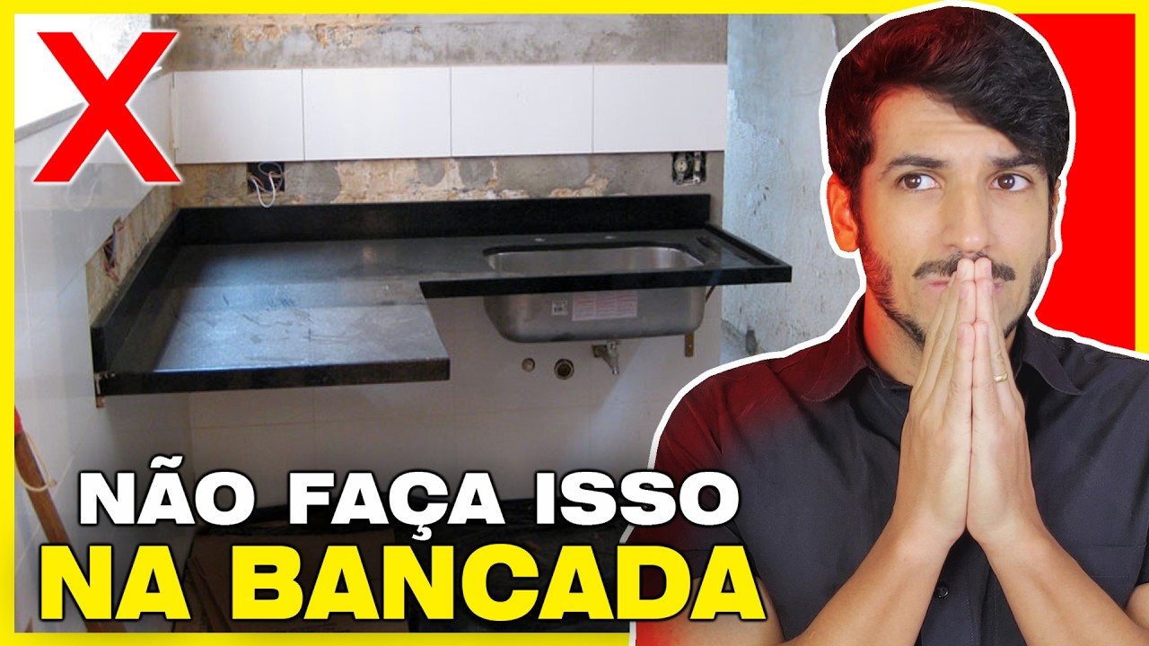 10 MAIORES ERROS NA INSTALAÇÃO DE BANCADA  - COZINHA,BANHEIRO E ÁREA GOURMET