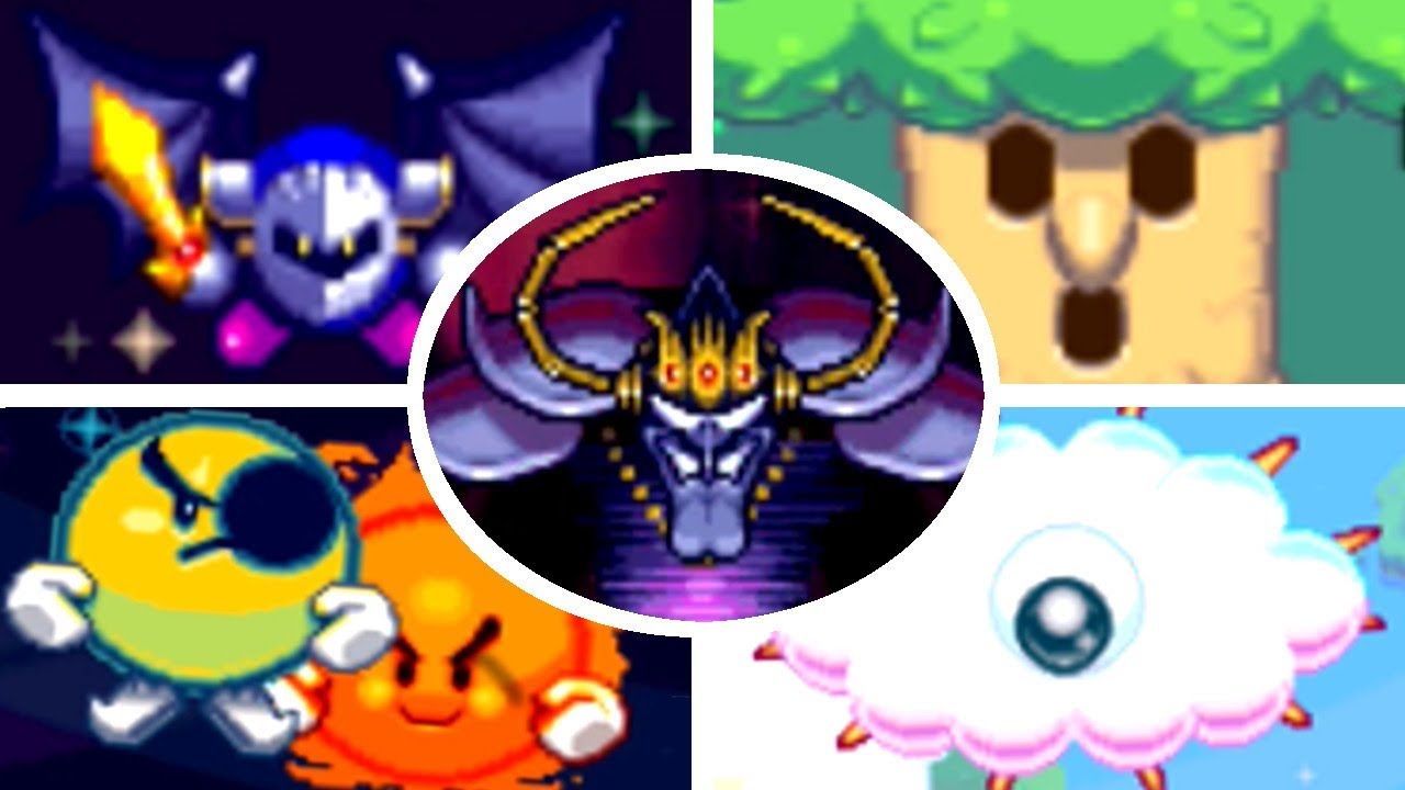 Kirby Mass Attack - All Bosses (Strato Patrol EOS)