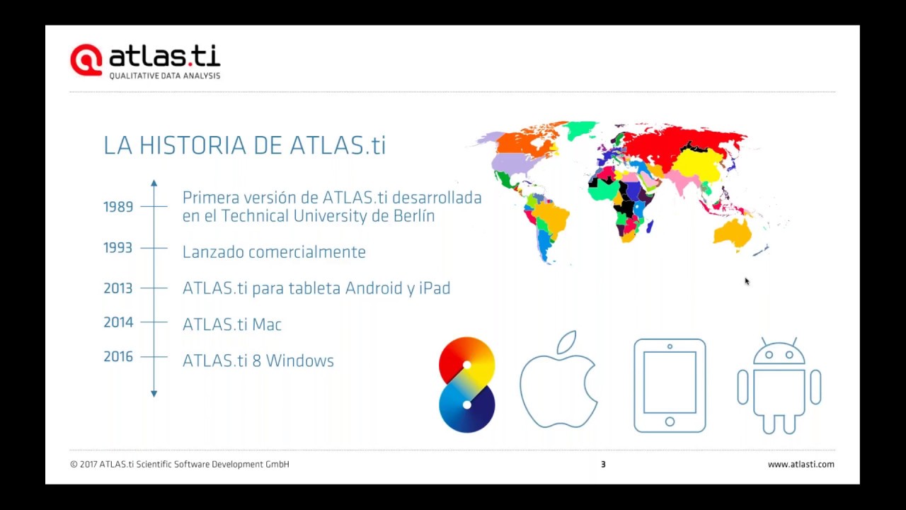Taller Gratuito ATLAS.ti 8 Windows (16 de enero de 2018)