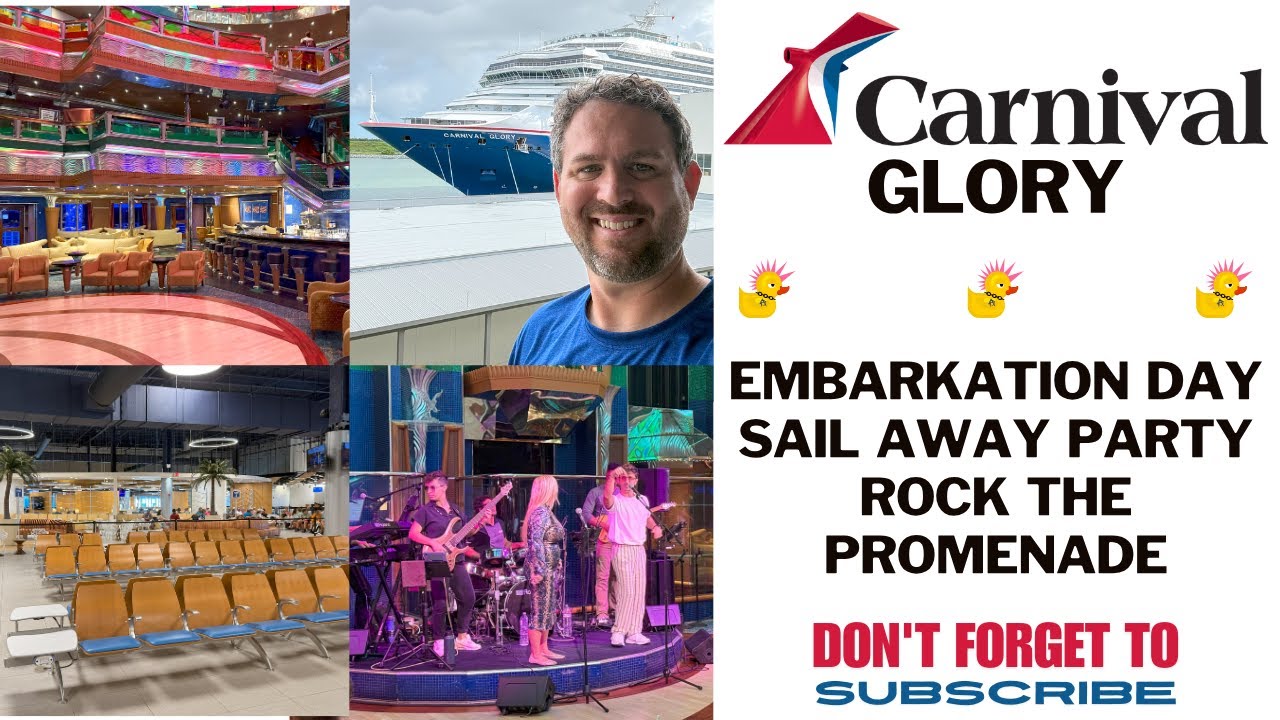 Carnival Glory Embarkation Day - Carnival's Cheapest Cruise out of Port Canaveral