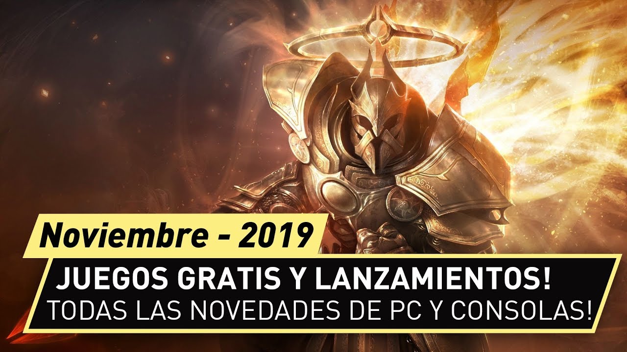 Juegos gratis, ofertas y lanzamientos! Noviembre 2019! Todas las plataformas!