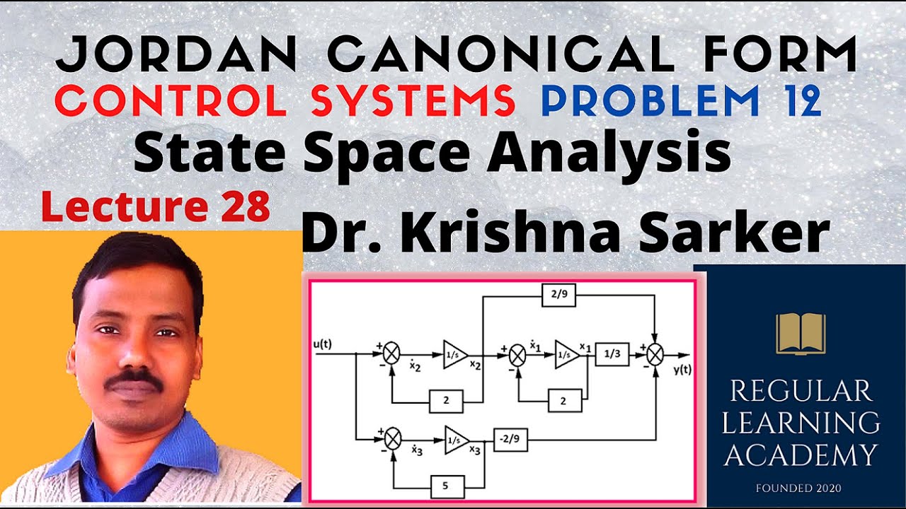 Lecture 28: Jordan Canonical Form (JCF)-Problem 12 | Jordan Block & Jordan Canonical Form | JC Form