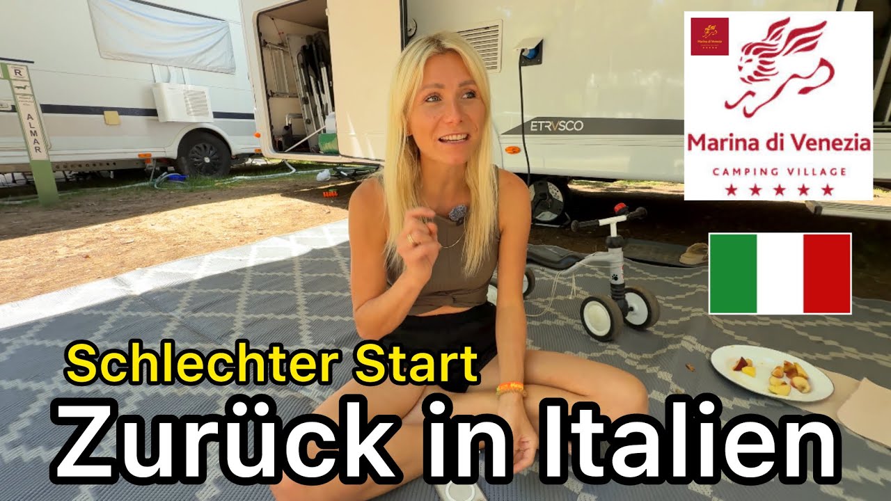 Absturz 🥴 Starkregen im Urlaub | Marina di Venezia wir sind zurück | Italien - Venedig 🇮🇹