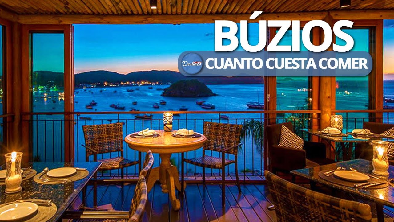 CUÁNTO CUESTA COMER EN BÚZIOS. 💰💵🇧🇷 precios de restaurantes, bares y mercados. BÚZIOS 2020.