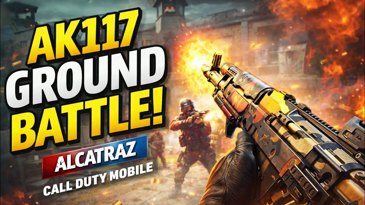 “AK-47 Ground Domination in Alcatraz 🔥 | COD Mobile BR” | #cod #codm #codmobile #callofdutymobile #