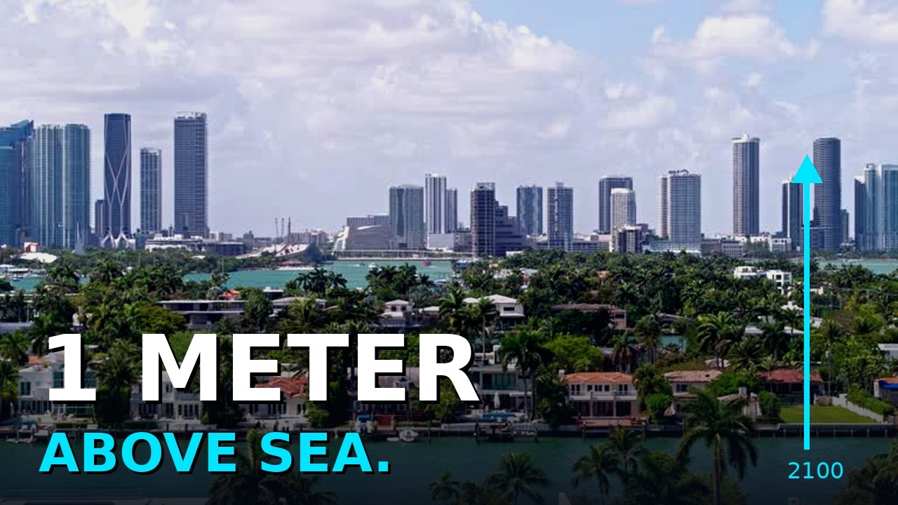 Miami 2100: One Meter Above the Sea (AI Projection)