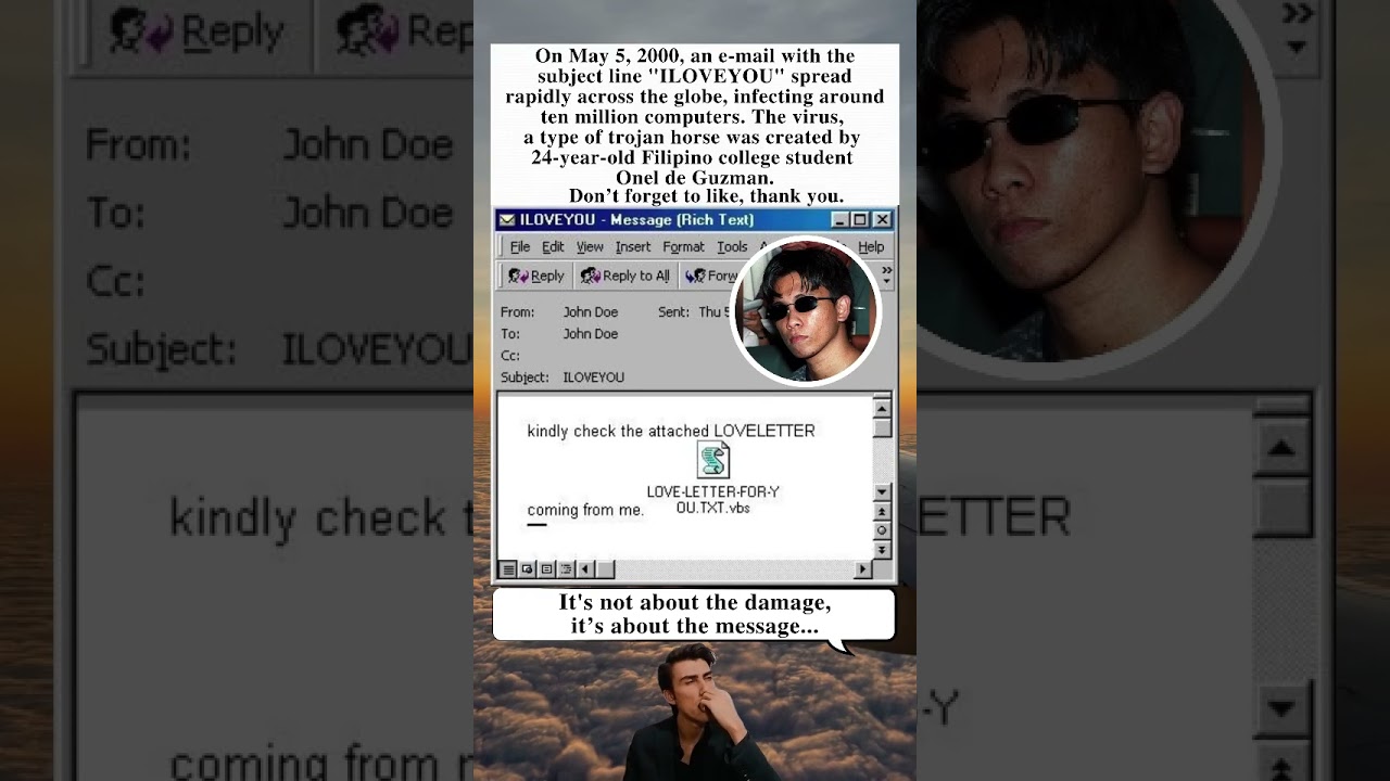 ILOVEYOU Virus Infected 10 Million Computers In 2000