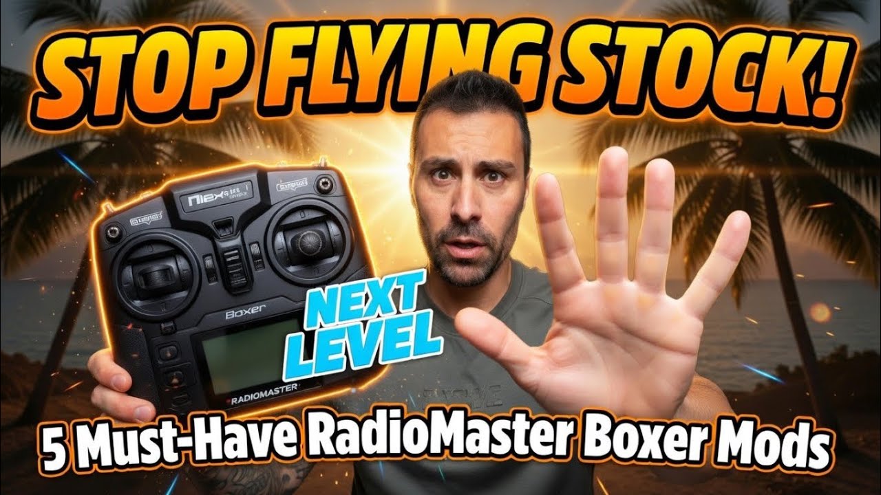 5 Mods That Make the RadioMaster Boxer WAY Better 🚀