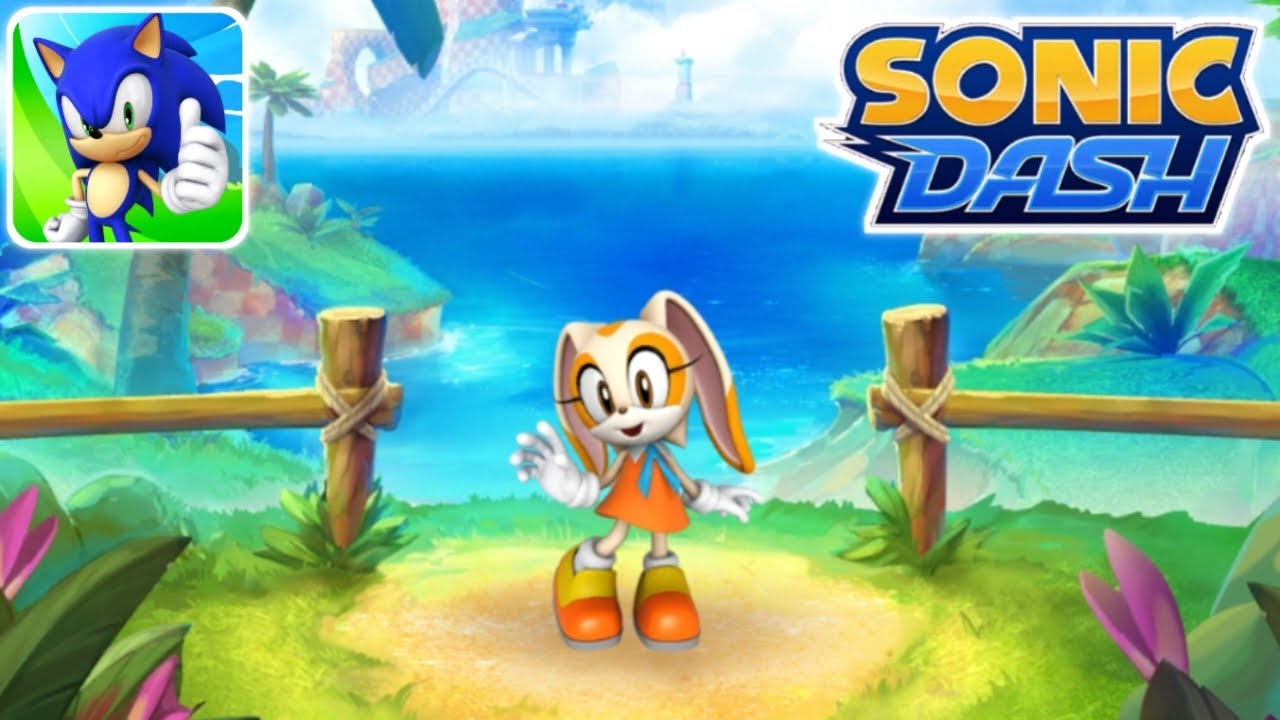 SONIC DASH - CREAM ANDROID GAMEPLAY