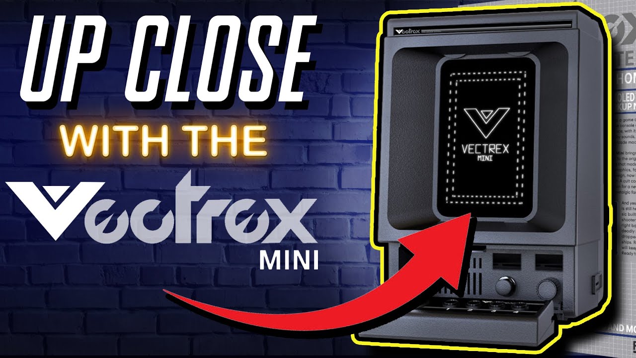 Знакомьтесь с VECTREX MINI! Первый взгляд и интервью!