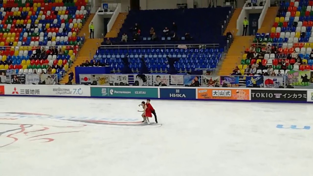 Shibutani/Shibutani. FD practice. Rostelecom Cup 21.10.17