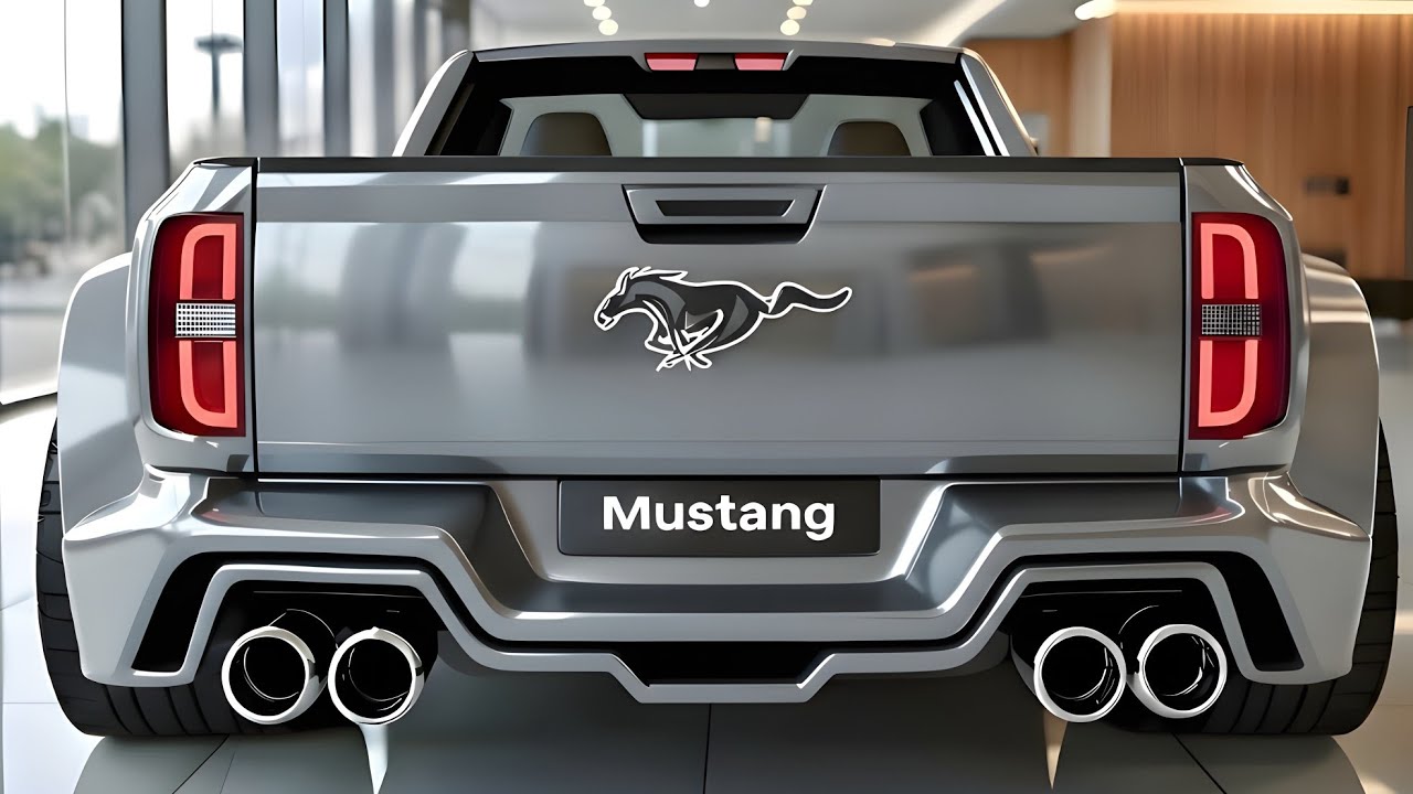 La Ford Mustang Pickup 2026: Potencia y Versatilidad Como Nunca Antes