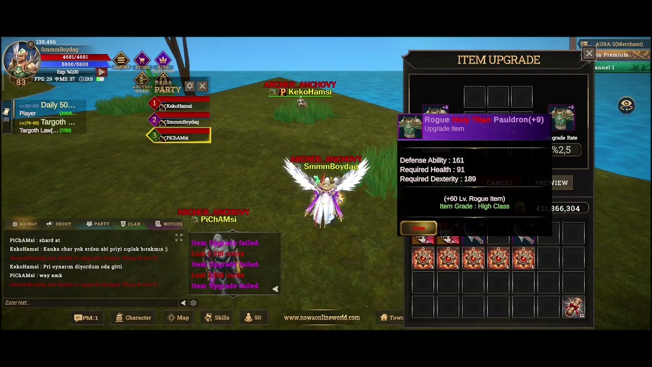 Nowa Online 9 Dragon ( ee ) denemesi