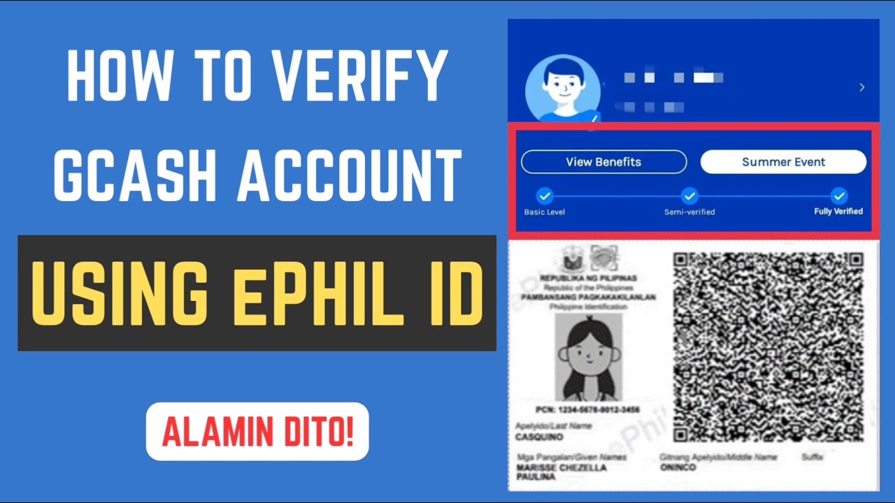 КАК ПРОВЕРИТЬ СЧЕТ GCASH С ПОМОЩЬЮ ePHIL ID ОБНОВЛЕНО В 2024 ГОДУ | HR ЛИА Г.