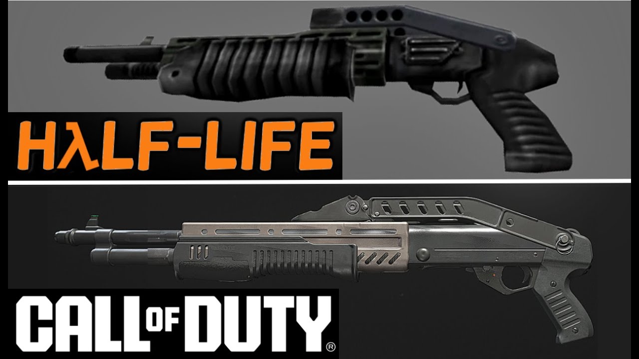 Recreatin HALF LIFE guns in CoD...