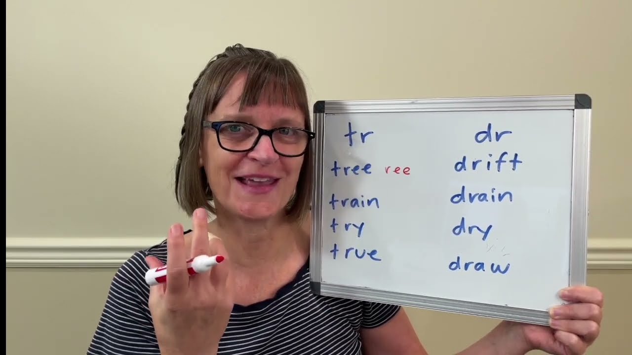 How to Pronounce Words with TR and DR
