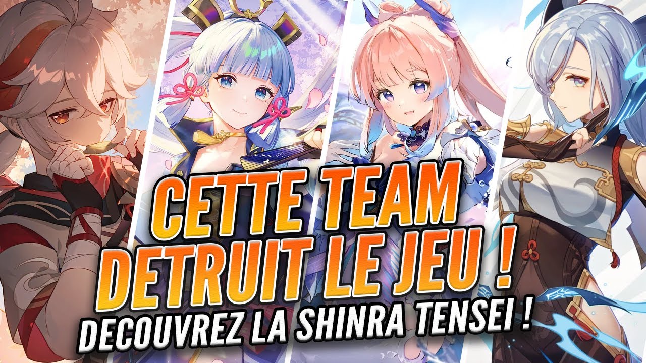 La team Shinra Tensei est monstrueuse ! Découvrez cette équipe Ayaka ! Genshin Impact FR