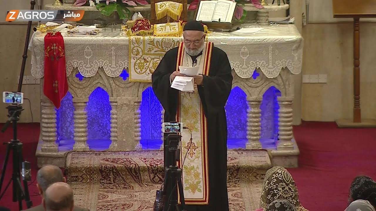 مباشر.. قداس الميلاد من كنيسة أم النور للسريان الأرثوذكس في عينكاوا